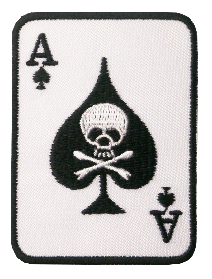 Ace of Spades patch 6.5cm x 5.5cm - Comicconmania